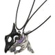 thumbnail image 1 of Hip-Hop Couple Necklace Friends Gift Pendant 2pcs Kindred Eternal Hunters Couples Pendant Best Friend Necklaces, 1 of 5