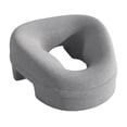 thumbnail image 2 of Almohada boca abajo Almohada boca abajo Almohada boca abajo Soporte Almohada ergonómica Respiración Boca abajo Boca abajo Gris claro, 2 of 9