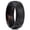 Black & Orange, variant on 8mm Wooden Rings, Men's Wedding Rings Deer Inlay Wedding Band for Men Women Comfort Fit and Durable, Size 10