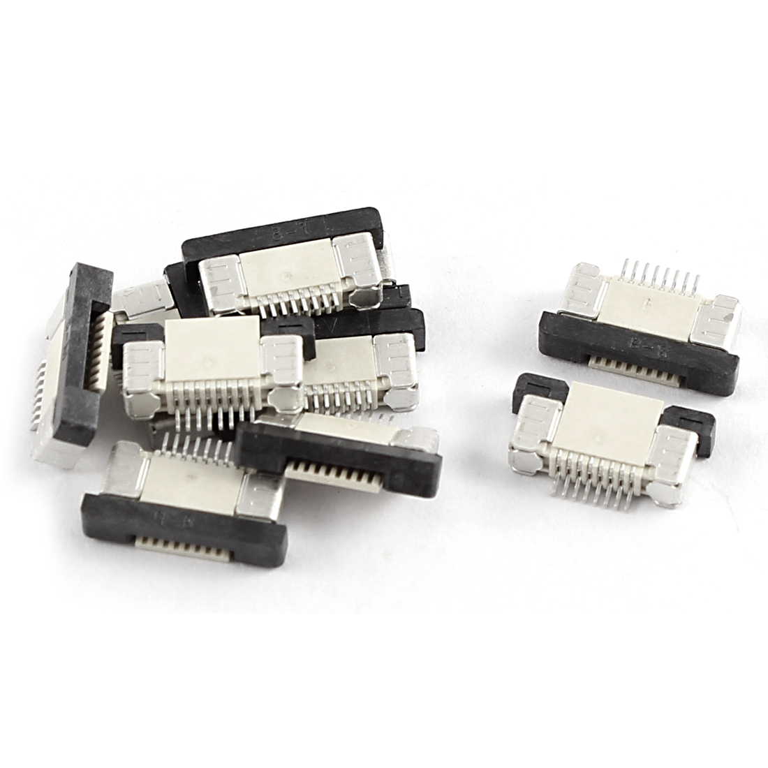 10 PCS Bas de Ports et 8 Broches au Pas de 0.5 mm Connecteur connecteurs Nappe FPC FFC Walmart
