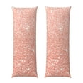 thumbnail image 1 of Fotbe Rose Gold Glitter Funda para Almohada Corporal con Diseño, Funda de Microfibra Ultrasuave de 20x54 Pulgadas, Ropa de Cama Elegante, 1 of 7