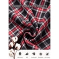 thumbnail image 3 of CHAOJISHE Mens Pajama Pants Lightweight Men's Woven Sleep Pant Pjs Bottoms Sleepwear Pajama Pants Plaid Sleep Lounge Pants with 2 Pockets SIZE:XL, 3 of 7
