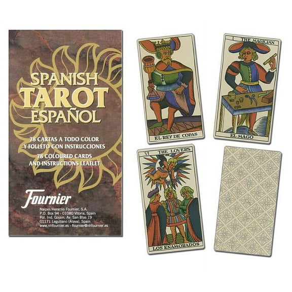 Spanish Tarot Deck, (Hardcover)