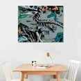 thumbnail image 2 of Orinice Dinosaur Skeleton Fine Art Aesthetic Poster & Print Wall Painting for Classroom Kitchen Office Farmhouse Bathroom Room Decor 16x12in, 2 of 6