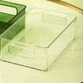 thumbnail image 3 of Organizador de Maquillaje A Rayas Pet, Caja de Almacenamiento de Maquillaje Transparente de Fácil Limpieza para Cuidado de la Piel, Accesorios de Joyería, 3 of 7