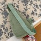 thumbnail image 4 of Bolsa de hombro casual Bolsa de pecho de mujer de pana de color sólido para el trabajo (verde retro) Tmvgtek Para Estrenar, 4 of 8