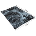 thumbnail image 4 of Math Equations Glowing Formulas Black Pattern Blanket,Comfortable Soft Flannel Throw Blanket,All Season,Warm Lightweight Blankets for Sofa Bed Couch Living Room Chair,40"x50", 4 of 4