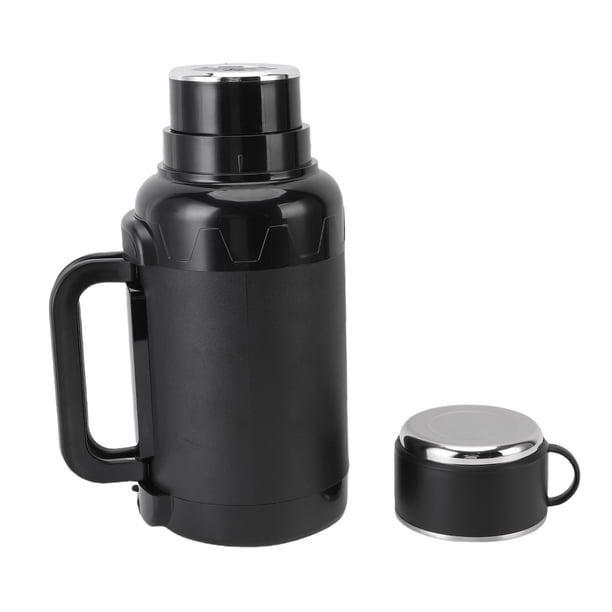 Calentador De Agua Caliente Para Coche, Hervidor Eléctrico Para Coche, 1500ML, Antiseco, Acero Inoxidable 304 Para Café