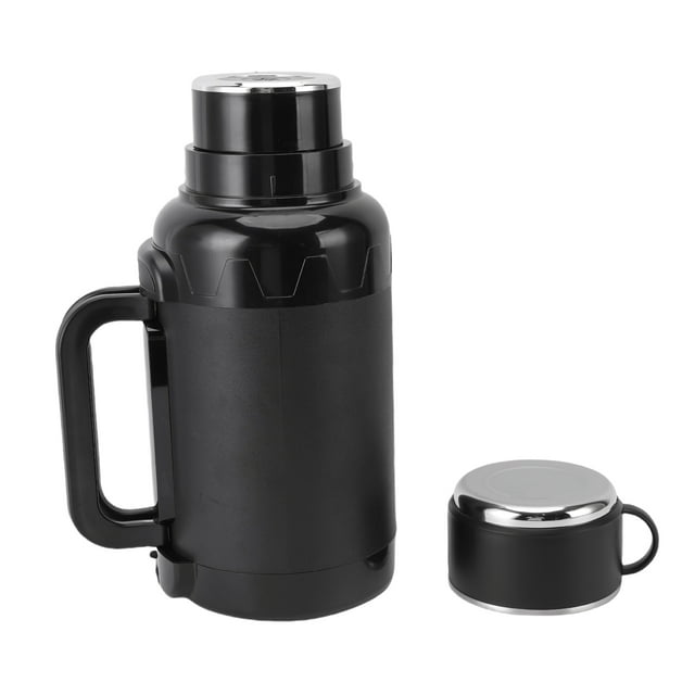 Calentador De Agua Caliente Para Coche, Hervidor Eléctrico Para Coche, 1500ML, Antiseco, Acero Inoxidable 304 Para Café