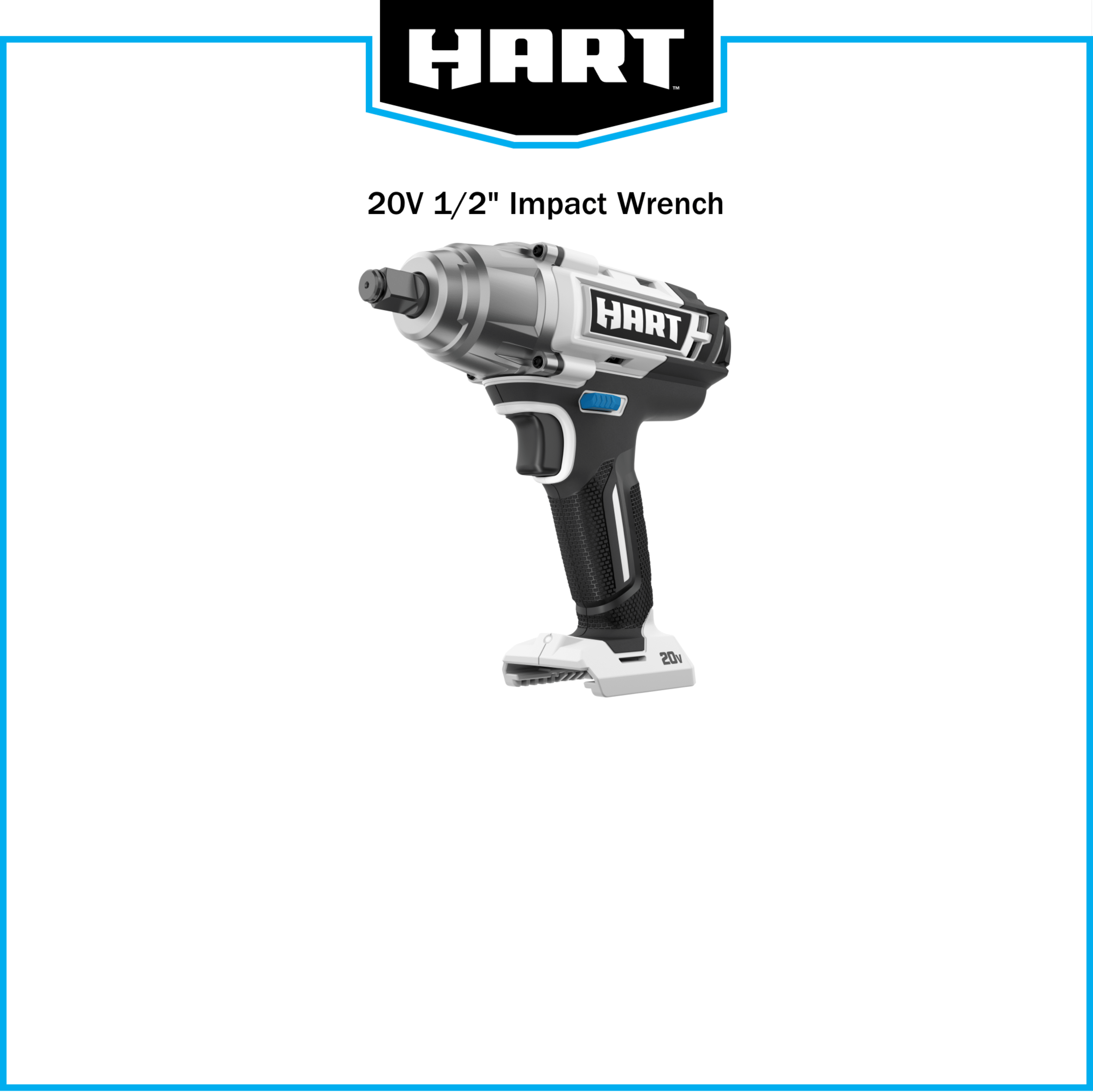Hart cordless impact wrench hotsell