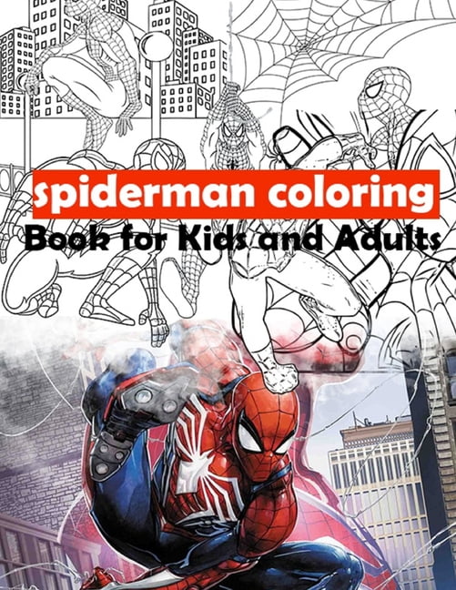 10 Spiderman Coloring Books for Web-Slinging Adventures