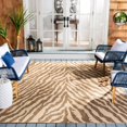 thumbnail image 6 of SAFAVIEH Beach House Axum Animal Indoor/Outdoor Area Rug, Cream/Beige, 5'3" x 7'6", 6 of 6