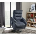 thumbnail image 2 of Electric Power Lift Recliner Chair for Elderly, Reclining Chair with Massage and Heat, Lounge Chair with 3 Positions, 2 Side Pockets, Cup Holders and USB Charge Ports, Gray, 2 of 7