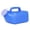 Blue, variant on Portable Male Urinal Bottle 41oz Spill Proof with Handle and Lid for Bedridden Elderly Home Care Camping and Car Travel Use White