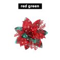 thumbnail image 3 of 10/5/1pcs Christmas Decoration Christmas Flower Christmas Tree Decoration DIY Christmas Wreath Holiday Home Party Decoration, 3 of 5