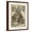 Brown Frame, variant on Art.com Map of England, Scotland and Ireland Art Print, 12" x 16"