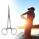 thumbnail image 4 of Alicates hemostáticos de cabeza curva, pinzas de bloqueo de pesca de acero inoxidable, alicates de abrazadera, 4 of 6
