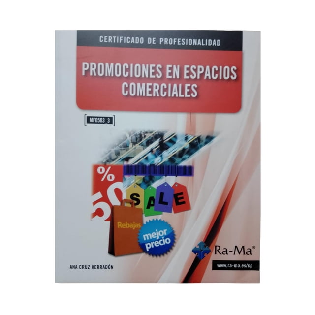 Promociones en Espacios Comerciales Rama Certificado de Profesionalidad COMT0411
