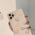 thumbnail image 2 of IBAOLEA Funny Smiley Smile Face Silicone Soft iPhone Case (White,iPhone 12 Pro Max), 2 of 5