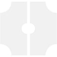 thumbnail image 4 of 20"OD x 4"ID x 6 1/2"C x 1"P Haus Architectural Grade PVC Contemporary Ceiling Medallion, Two Piece, 4 of 11