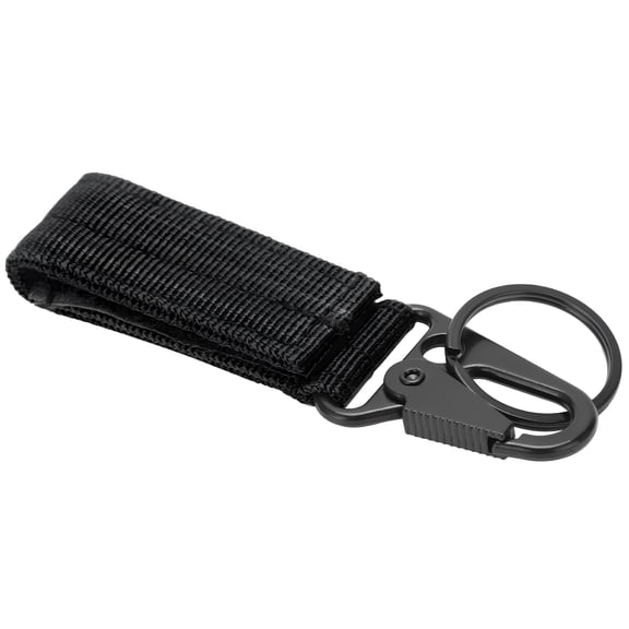 GASTROPOD Outdoor Belt Hanging Keychain Carabiner Hook and Loop Strap Keyring Clip Buckle Hanger