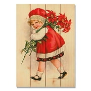 Day Dream HQ RG1115 11 x 15 in. Red Girl Wall Art