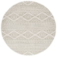 thumbnail image 2 of Safavieh Tulum Lakisha Oriental Area Rug, Ivory/Sage, 6'7" x 6'7" Round, 2 of 11