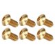 thumbnail image 1 of Tornillos con cabeza hueca hexagonal, 50 piezas Tornillos con cabeza hueca hexagonal Tornillos con cabeza hueca hexagonal Tornillos de cobre puro Rendimiento confiable, 1 of 8