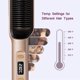 thumbnail image 3 of Cepillo alisador de pelo con iones negativos, peine alisador de pelo, cepillo alisador de pelo con función anti-escaldaduras, bloqueo automático de temperatura y función de apagado automático, 3 of 5
