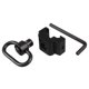 thumbnail image 4 of Correa De Anillo Base De 20 Mm Hebilla De Correa De Metal De Liberación Rápida Usable Hebilla De Metal Giratoria Qd Con Base Para Montañismo Pesca Al Aire Libre Moyic OD006983-00, 4 of 7