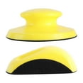thumbnail image 1 of 2pcs 5 Inch Hand Sanding Blocks Round and Mouse-Shaped Discs for Polishing, 1 of 9