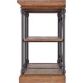 thumbnail image 2 of Weston Home Cabana Wood and Metal Console Table, Brown, 2 of 4