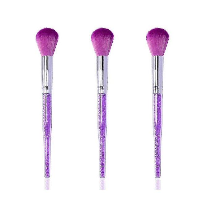 CHAO Cepillo para polvo de uñas Cepillo para arte de uñas Cepillo para polvo de uñas Cepillos para uñas para limpiar polvo Maquillaje Polvos de inmersión Pinceles para rubor Herramientas para arte de