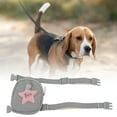 thumbnail image 6 of Unique Bargains 1 Set Backpack Pet Leash Kit Durable Dog Leash Kit for Dog Gray Small, 6 of 6