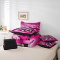 thumbnail image 6 of Castle Fairy Abstract Zebra Print Twin Bedding Sets,Leopard Print Bedding Comforter Set, 6 of 8