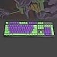 thumbnail image 2 of 104 Keys Double Shot PBT Translucnt Backlit Keycap OEM Profile Keyset for All Cherry MX Switches Mechanical Gaming Keyboards Standard ANSI Layout 108 104 87 TKL 60% (EVA), 2 of 4