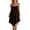 Brown, variant on Zynoxe Womens Midi Dresses Cotton Linen Lace Spaghetti Strap Asymmetrical Hem Summer Dresses Casual Peasant Gauze Vacation Beach Dresses Light Blue S