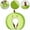 MR--201, variant on Plush Avocado Exquisite Soft Water Round Cute Doll Pillow/Cushion Plush Toy Birthday And Christmas Gift For Friends And Family
