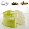 thumbnail image 7 of Cozeii Green Triangular Corner Dish Rack, Under-Sink Corner Drain Basket, Space-Saving Sucker Holder for Sponges & Brushes, Quick-Drain Kitchen/Bathroom Organizer, 7 of 7