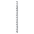thumbnail image 4 of Ekena Millwork 94"H x 1/8"T Pandora Adjustable Acrylic Decorative Slat Wall Panel Kit, Grey (contains 16 Slats + 1 Straight Edge Starter Slat), 4 of 11