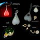 thumbnail image 3 of Bolas de luz de silicona con forma de corazón para bicicleta, luces LED de emergencia traseras, impermeables, para asiento de alquiler, luz roja, 3 of 5