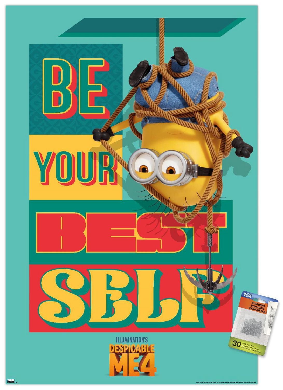 Illumination Despicable Me 4 - Best Self Wall Poster