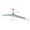 A, variant on Qholemyo Folding Clothes Hanger Portable Travel Multi Functional Plastic Clothes Hanger Clothes Hangers Hangers Cloth Hanger