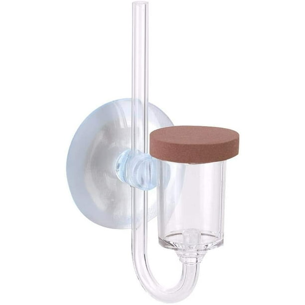 CO2 atomizer diffuser acrylic aquarium carbon dioxide transparent