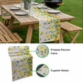 thumbnail image 5 of Summer Lemon Table Runner - 70 Inch Long, Kitchen Dining Table Runner Dresser Scarves, Eucalyptus Flower Leaf Retro Botanical Farmhouse Decor for Coffee Tables Wedding Party Banquet, 5 of 8