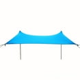 thumbnail image 2 of Pare-soleil de Tente de Plage avec Sacs de Sable pour le camping, la Pêche et la Randonnée, 2 of 8