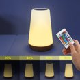 thumbnail image 2 of Lampe Tactile, Lampe de Chevet Portable avec Capteur de Table et Charge Rapide USB, 2 of 5