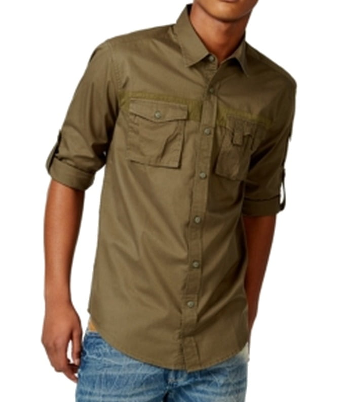 sean john men's button down shirts