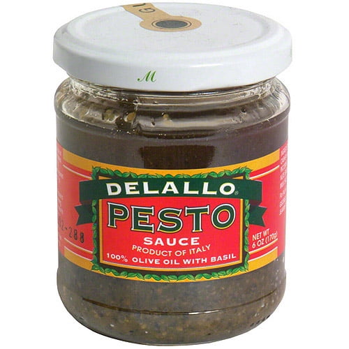 Delallo Olive Oil Pesto Sauce, 6.5 oz (Pack of 12)