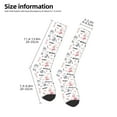 thumbnail image 2 of Naloa Cute Magic Bunny Thigh High Socks Extra Long Stretchy Sock Women Over Knee High Opaque Stocking Daily Wear, 2 of 6